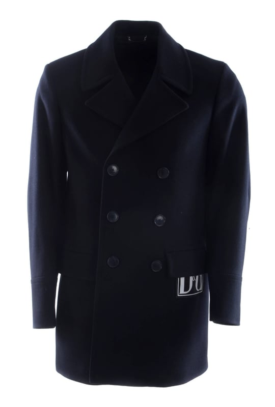 Manteau Homme Dolce & Gabbana - Taille 48 - Noir En Laine - Pardessus Classique - Occasion Très Bon état