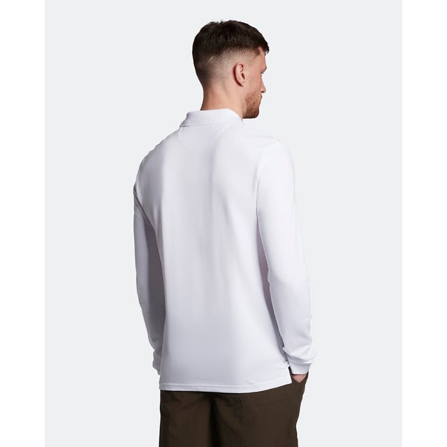 Lyle and scott best sale polo lange mouw