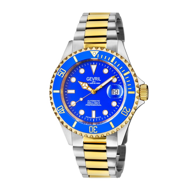 MASTOP Mannen Horloge Zilver Goud Roestvrij Staal Two Tone Merk Horloge Waterdichte Analoge Quartz Horloges met Kalender, Goud Zwart, Klassiek